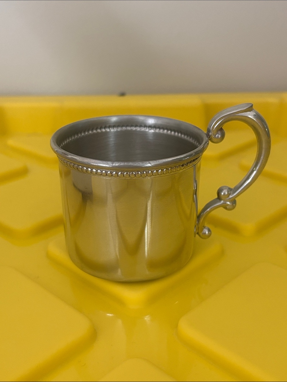 Classic Pewter Baby Mug
